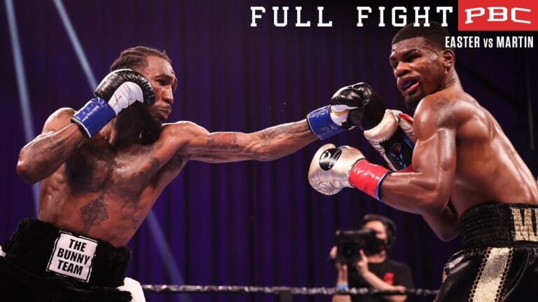 Easter vs Martin FULL FIGHTL February 20, 2021 | PBC on Showtime