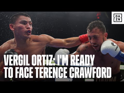 'YES SIR!' – Vergil Ortiz Jr. Wants World Title Shot Against Terence Crawford