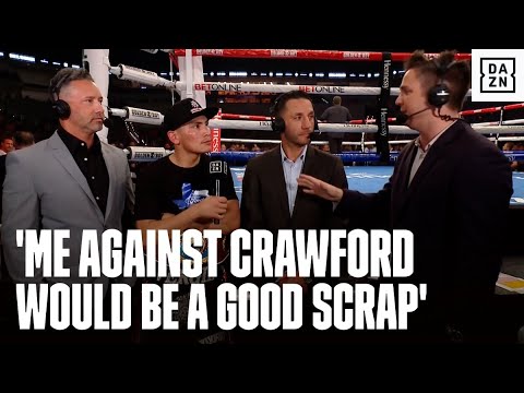 Ortiz: I Would Have A Good Scrap With Terence Crawford