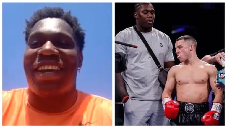 HEAVYWEIGHT BOMA BROWN SAYS 'WELCOME TO THE KO SHOW' | SIGNS WITH FRANK WARREN, TRAINS W/ NICK BALL