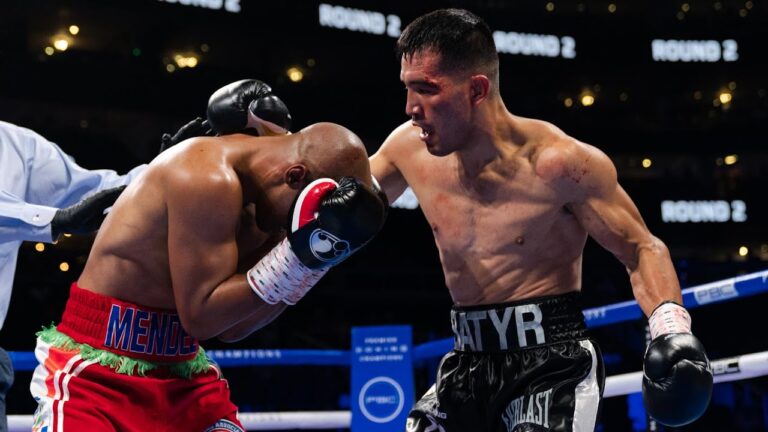 Batyr Akhmedov's body shots help deliver an Argenis Mendez TKO