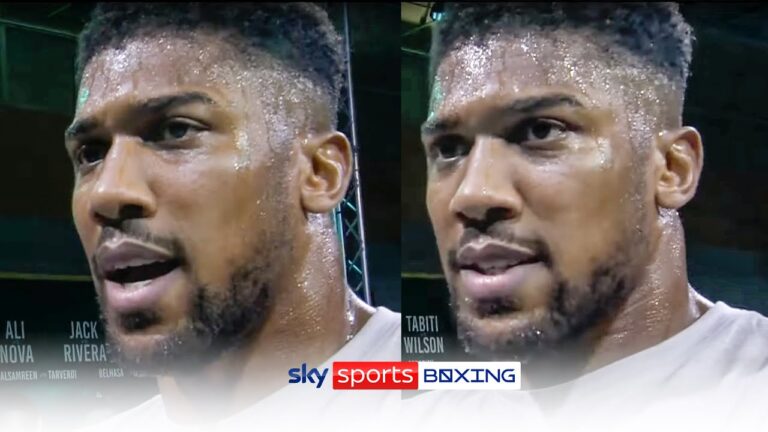 "I'm ready to get the job !" | Anthony Joshua speaks ahead of Usyk fight
