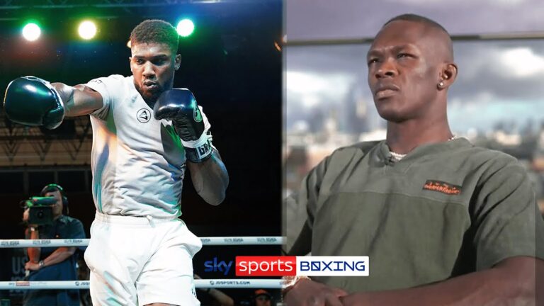 "Bring out that LION within" 🦁 | Israel Adesanya has his say on AJ vs Usyk 2