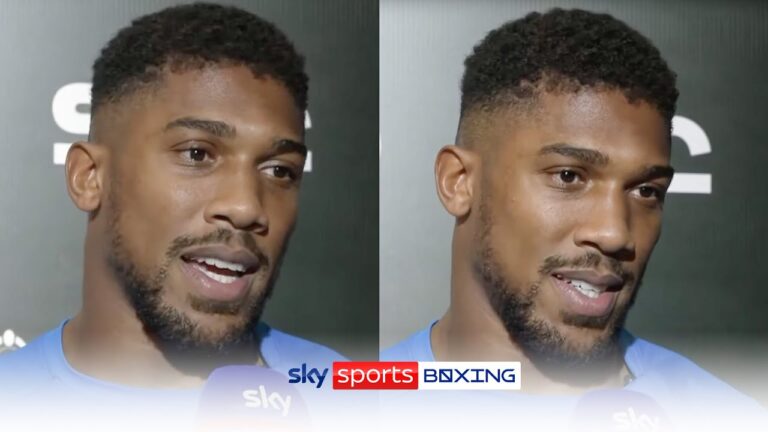 "Punchers aren't made, they're born!" | Joshua ready for intense battle with Usyk