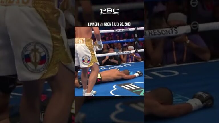 Sergey Lipinets takes out Jayar Inson inside 2RDs