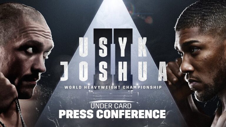 Oleksandr Usyk vs. Anthony Joshua 2 Undercard Press Conference