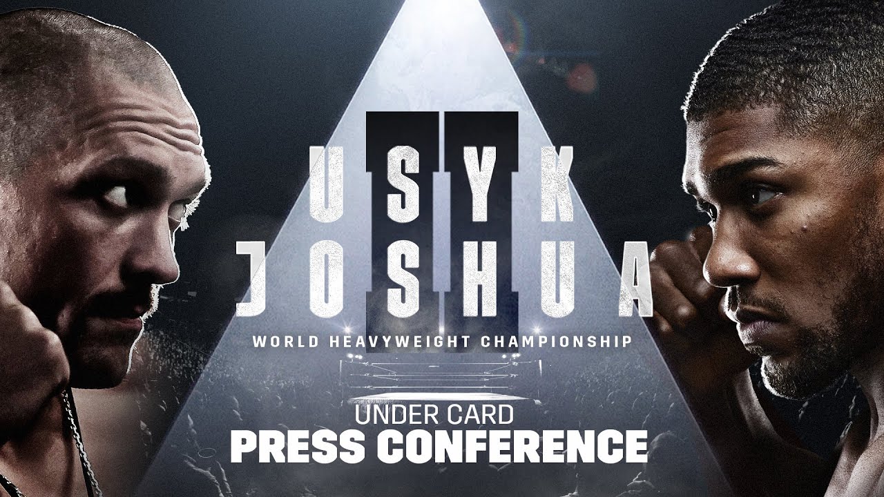 Oleksandr Usyk vs. Anthony Joshua 2 Undercard Press Conference