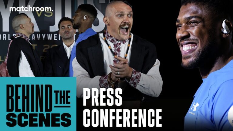 Fight Week, Ep2: Usyk vs Joshua 2 – Press Conference (Behind The Scenes)