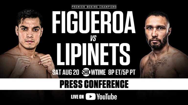 Omar Figueroa Jr. vs Sergey Lipinets FINAL PRESS CONFERENCE | #FigueroaLipinets