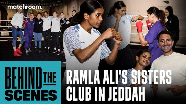 Fight Week, Ep3: Usyk vs Joshua 2 – Ramla Ali inspires next generation (Behind The Scenes)