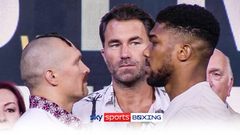 INTENSE! Usyk & Joshua's final head-to-head | Weigh-In ⚖️