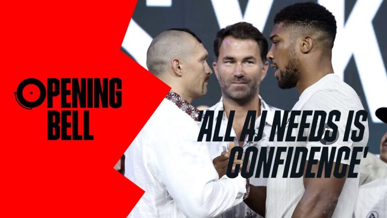 'All Anthony Joshua Needs To Win Is Confidence'