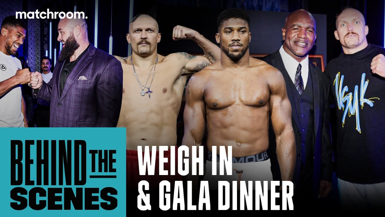 Fight Week, Ep4: Usyk vs Joshua 2 – Weigh In & Gala Dinner (Behind The Scenes)