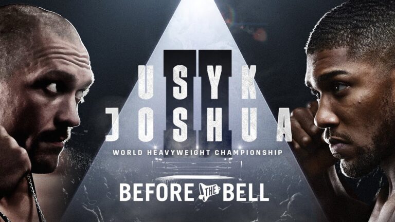 OLEKSANDR USYK VS. ANTHONY JOSHUA 2 BEFORE THE BELL LIVESTREAM