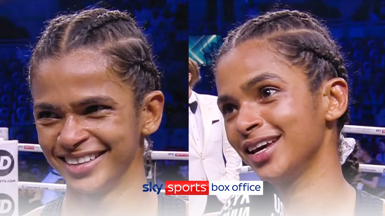 POST-FIGHT! Ramla Ali scores a HUGE knockout to mark a historic occasion
