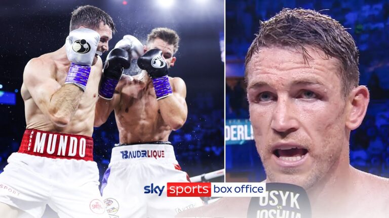 "It's another one for the reel!" 🧨 | Callum Smith reacts to his STUNNING KO!