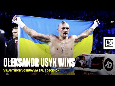 AND STILL! Oleksandr Usyk's reign continues with a split decision win over Anthony Joshua.