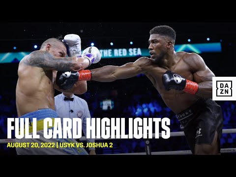 Oleksandr Usyk vs. Anthony Joshua 2 | FULL CARD HIGHLIGHTS