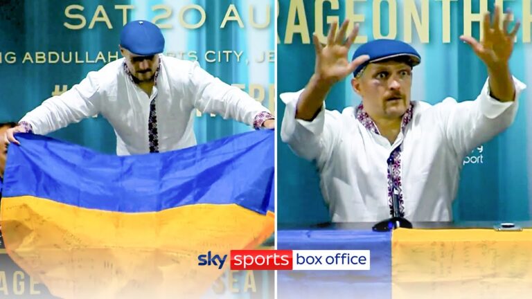 Oleksandr Usyk calls out Tyson Fury after win 😡 | Full Post-Fight Press Conference!