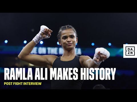 MAKING HISTORY! Ramla Ali wins the first women's professional fight in Saudi Arabia