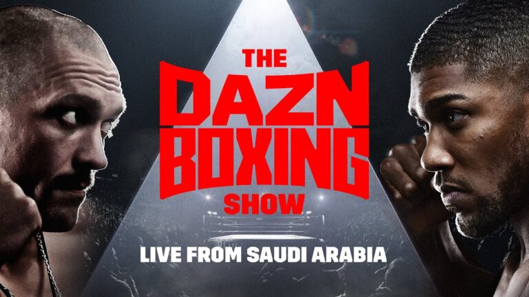 Oleksandr Usyk vs. Anthony Joshua | DAZN Boxing Show Live From Jeddah