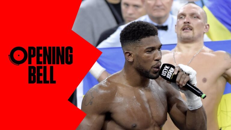 Opening Bell | Examining All The Fallout From Usyk's Win Over Joshua & AJ's Post-Fight Speech