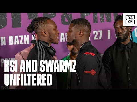 KSI And Swarmz Did NOT Hold Back At Their Pre-Fight Press Conference