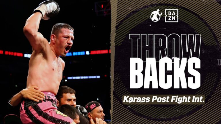 Karass said Berto Hit him WHERE??? Post Fight interviews following Andre Berto vs Jesus Soto Karass