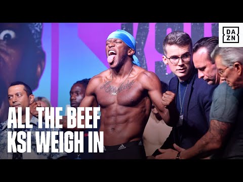 🗣 "F*** JAKE PAUL" – All Of The Beef At KSI's CRAZY Weigh In