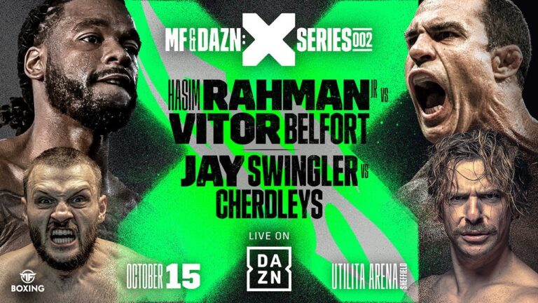 'The More People, The Better' – Hasim Rahman Jr. Stoked To Fight On DAZN X Against Vitor Belfort