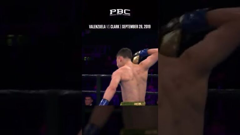 Jose Valenzuela detonates a 1-punch KO