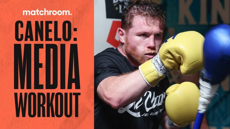 Highlights: Canelo Alvarez Media Workout