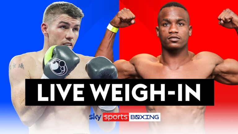 LIVE WEIGH-IN! | Liam Smith vs Hassan Mwakinyo | Liverpool Fight Night