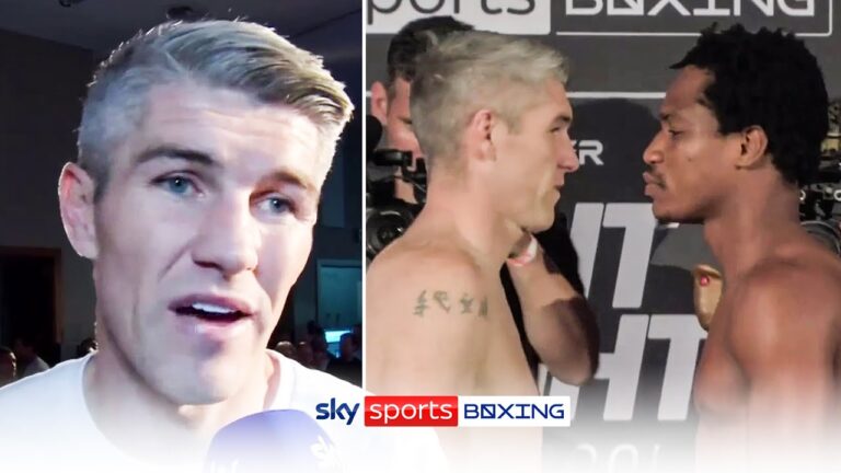 "Remember the spar Hassan" 😉 | Liam Smith reveals what he said to Hassan Mwakinyo during face-off