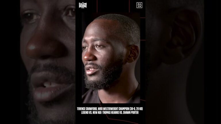 Terence Crawford Is Not Impressed By The New Generation 👀 #shorts