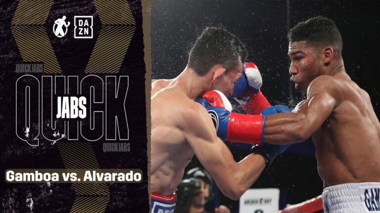 #Quickjabs – Yuriorkis Gamboa vs Rene Alvarado
