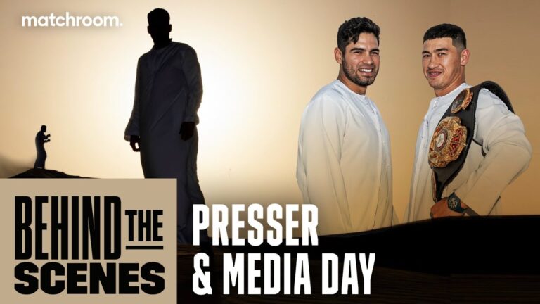 Dmitry Bivol vs Gilberto 'Zurdo' Ramirez in Abu Dhabi Launch (Behind The Scenes)