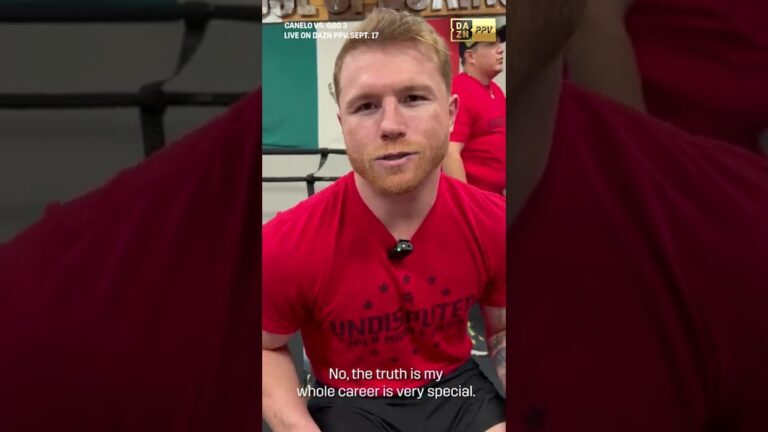 Canelo: All Of My Fights Are Special 👀 #shorts