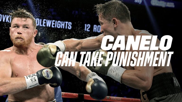 Canelo's Chin Standing Up To Some Brutal Punishment 😱
