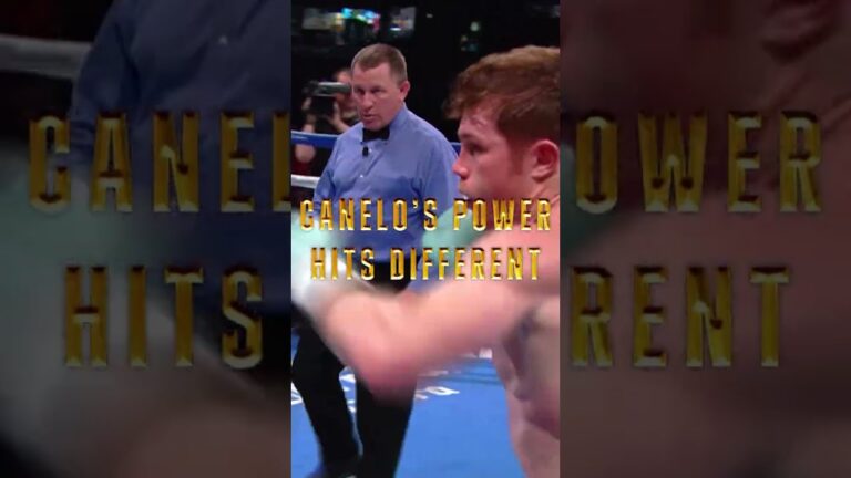 When Canelo Connected With Kirkland 😱 #shorts