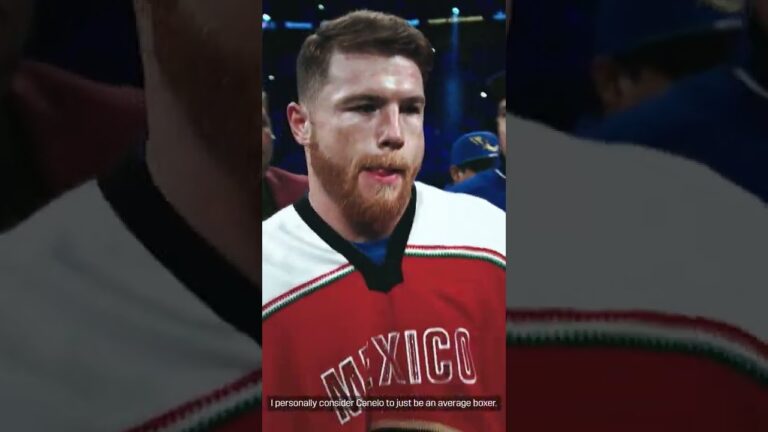 Canelo Gets Called An Average Boxer 🤨 #shorts