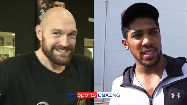 There's history between AJ & Tyson Fury 😬