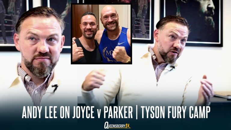 Andy Lee explains why he WON'T LET TYSON FURY and JOSEPH PARKER SPAR | Breaks down Joe Joyce fight