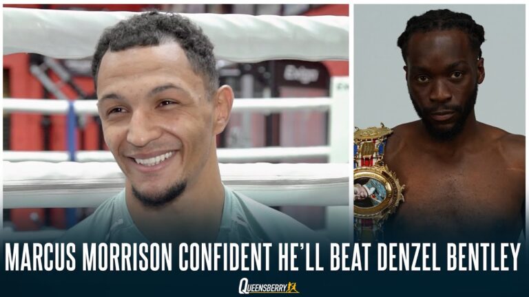 "THIS IS THE PERFECT FIGHT FOR ME" | Marcus Morrison on Denzel Bentley British Title Shot | Parker