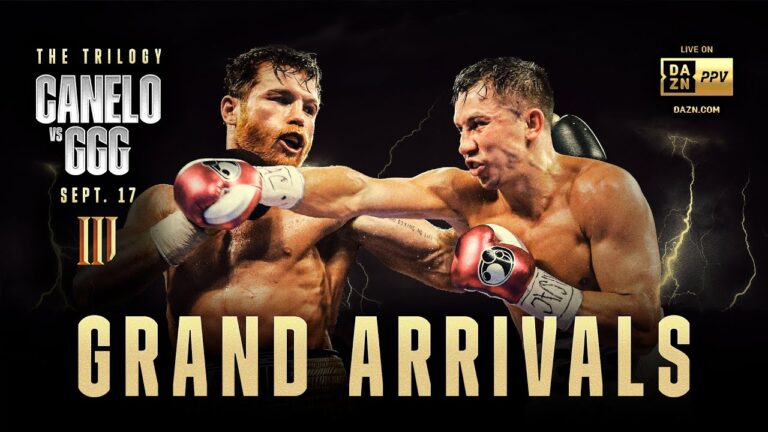 GRAND ARRIVALS | Canelo vs. GGG III Touch Down At The T-Mobile Arena Ahead Of Trilogy Fight