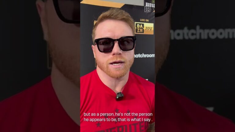 Canelo Opens Up GGG 'Fraud' Tag 👀 #shorts