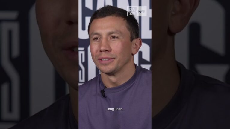 LET'S GO | GGG Lets Us Know What's On His Mind Ahead Of Canelo Trilogy 🥊 #shorts
