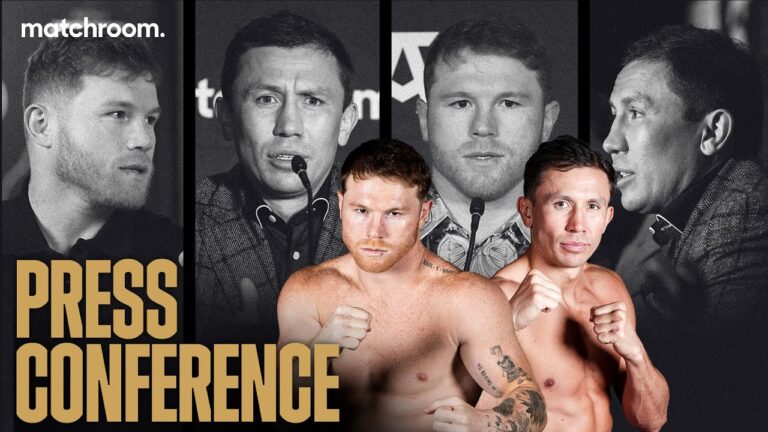 Canelo Alvarez vs Gennadiy Golovkin 3 Main Event Press Conference