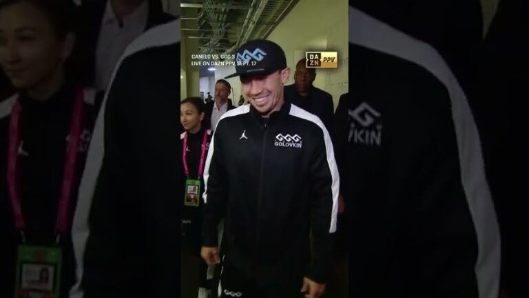 GGG Arrives For Trilogy Fight vs. Canelo Alvarez 🔥 #shorts