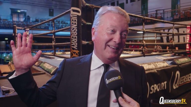 â€œWINNER FACES USYK!â€ FRANK WARREN PREVIEWS JOYCE-PARKER, REFLECTS ON YORK HALL & BENTLEY V SHEERAZ